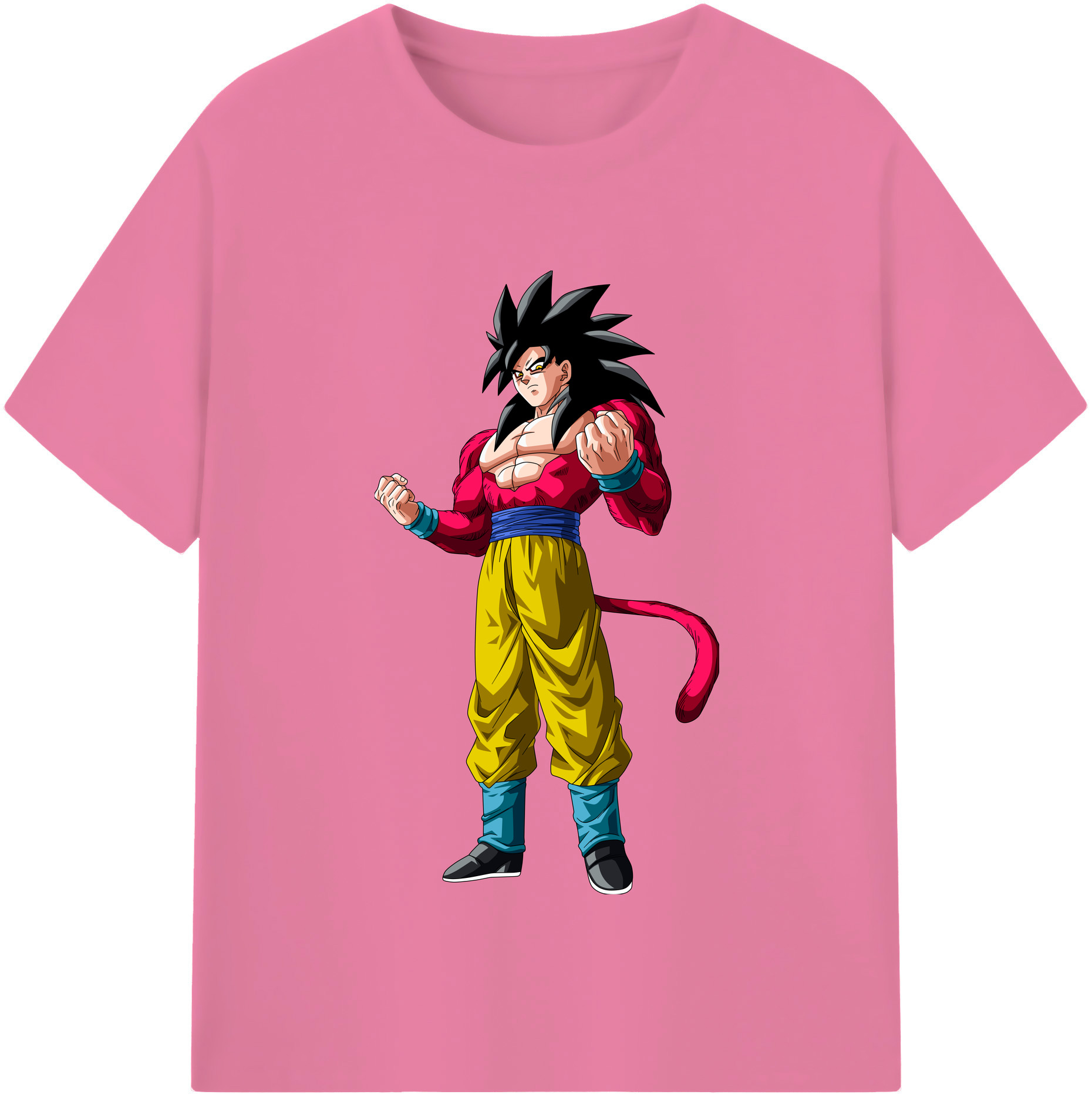 （画像用） ドラゴンボール 孫悟空（そん ごくう）Son Goku カカロット DRAGON BALL Kakarotto 綿100％半袖Tシャツ（フロントプリント）
